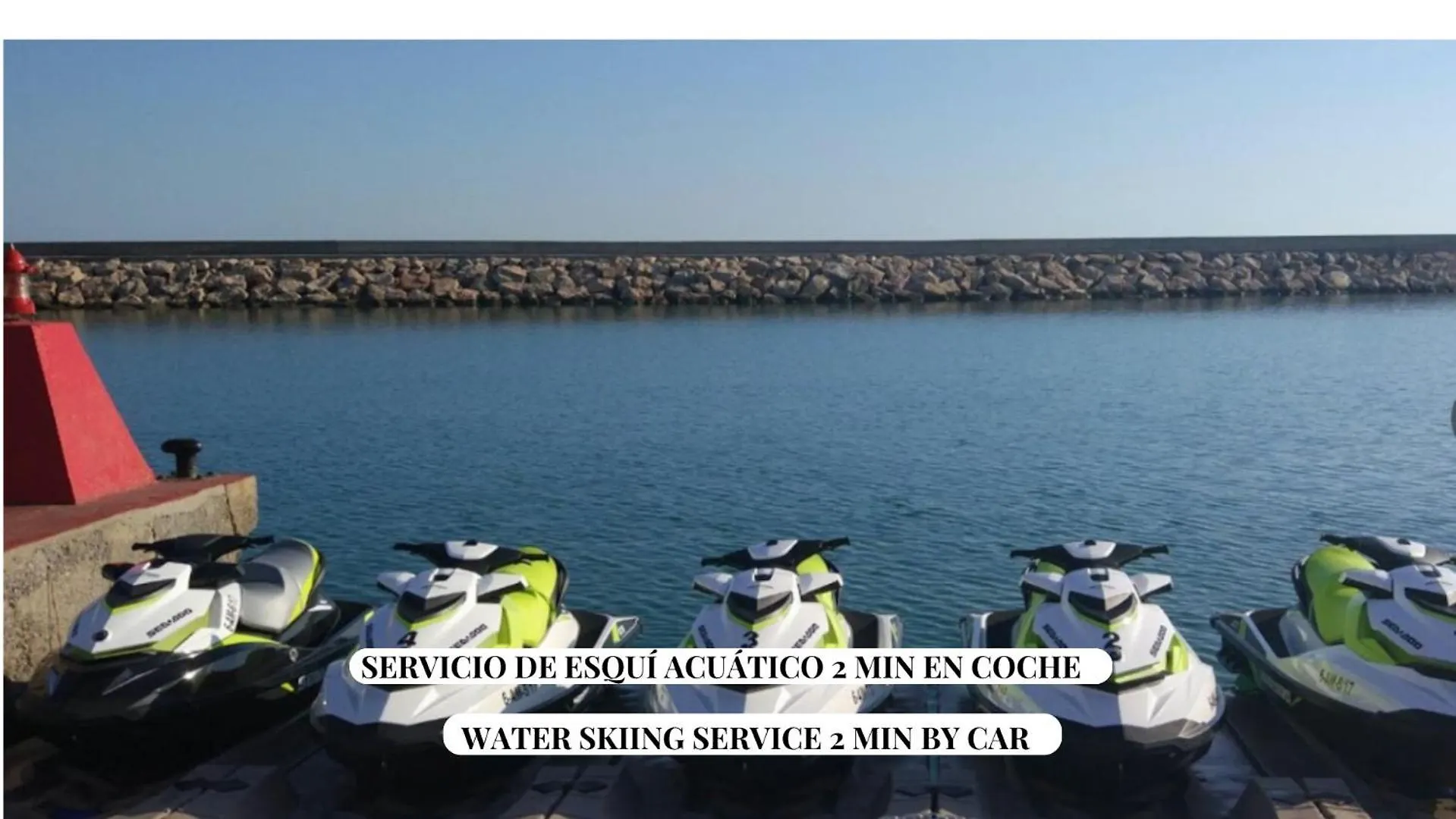 شقة Apartamento Portofino Sun & Beach ألميريمار